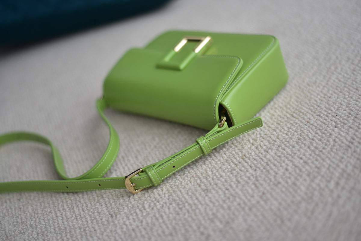 Aqua luxury fashion crossbody bag for women